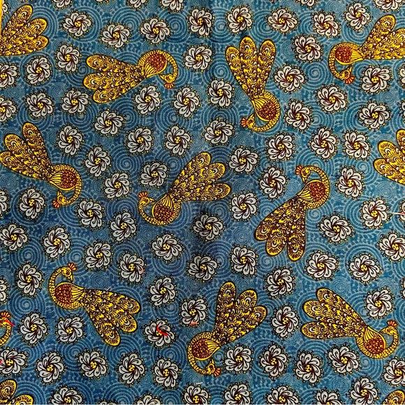 Handmade Peacock Scrunchie - Picture 4 of 4